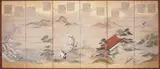 Tosa Mitsunari, Teika's Poems for the Twelve Months