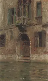 Bernardo Hay, The house of Lord Byron, Venice