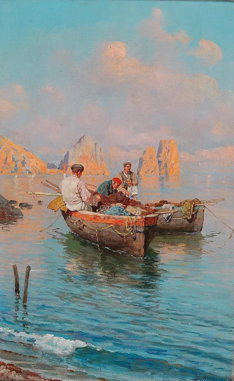 Bernardo Hay, Motif of Capri
