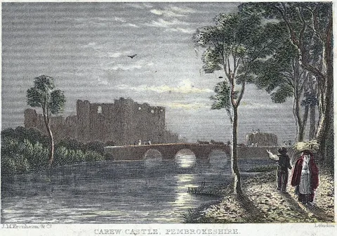 William Havell, Carew Castle, Pembrokeshire