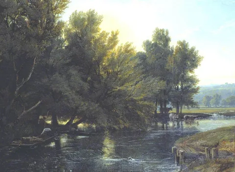 William Havell, The Thames near Moulsford