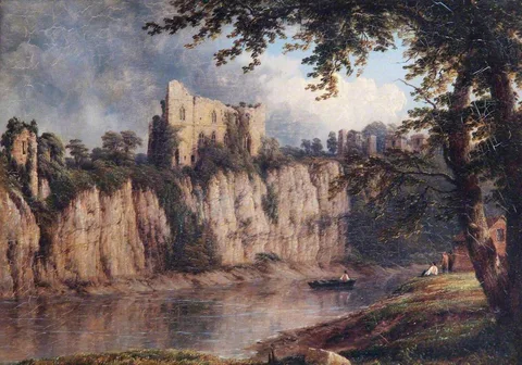 Thomas Baker, Chepstow Castle from the Gloucester Side of the Ruin