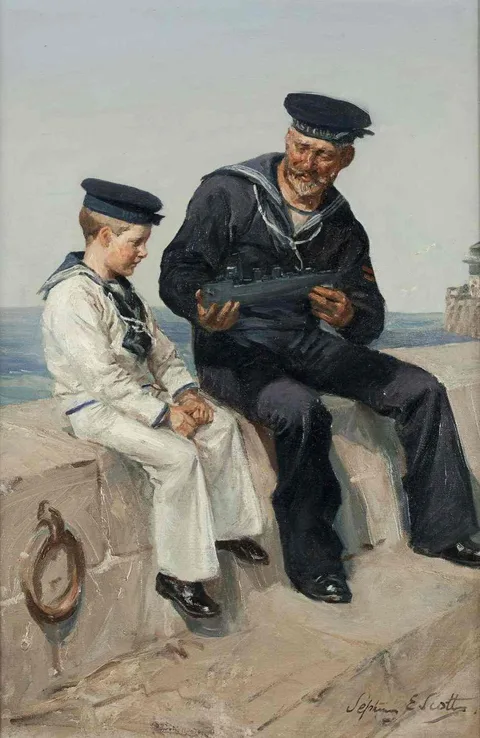 Sep E. Scott, The Seafaring Men
