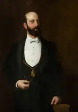 John Haynes-Williams, Portrait of Sir Otto Jaffe, Lord Mayor of Belfast (1899 & 1904)