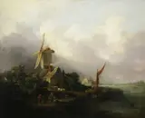 Edward Williams, A Squally Day on the Yare, Norfolk