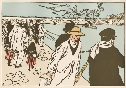 Charles Huard, Pêcheurs à la Ligne