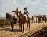 Charles Louis Kratké, French Army on the March