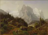 Niels Bjørnsen Møller, Tourists in the Mountains
