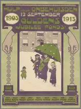 Daan Hoeksema, Hulp voor onbehuisden. 1903-1913. Guldens Jubilee Fonds.