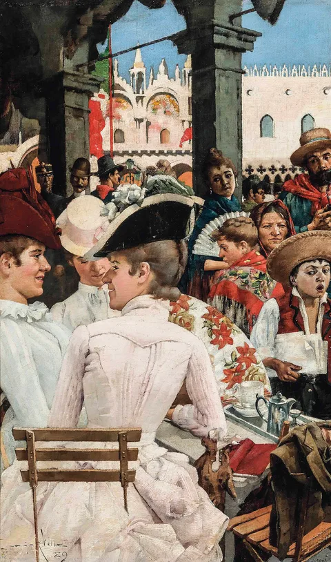 Oscar Wilson, A battle of wits: tourists, pickpockets and police, St Mark's Square
