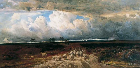 Bernard Walter Evans, Driving Home the Flock
