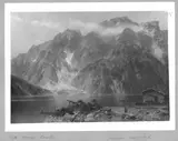 Otto Kameke, high mountain - scenery with little lake
