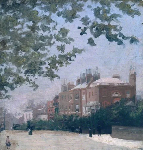 Paul Maitland, Cheyne Walk: The Corner of Beaufort Street