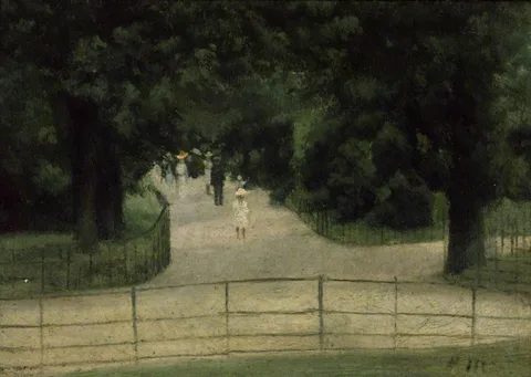 Paul Maitland, The Flower Walk, Kensington Gardens