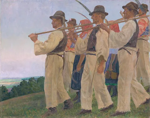Ivan Žabota, Mowers (Soldiers of Work)