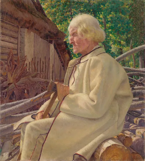 Ivan Žabota, Portrait of an Old Man