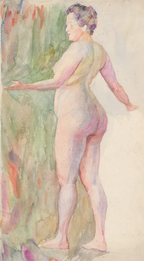 Ivan Žabota, Standing Female Nude