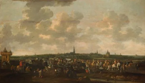 Hendrick de Meijer, Departure of Spanish Occupation Troops from Breda, October 10, 1637