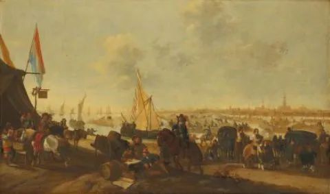 Hendrick de Meijer, The Siege and Capture of the City of Hulst from the Spaniards, November 5, 1645