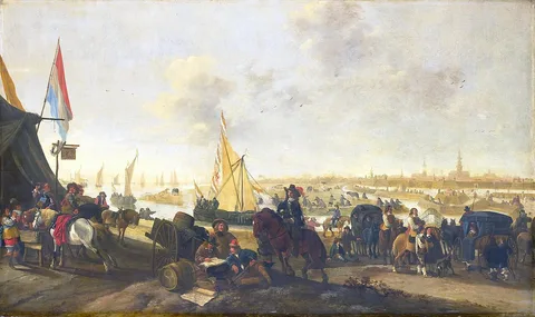 Hendrick de Meijer, The Siege and Capture of the City of Hulst from the Spaniards, November 5, 1645
