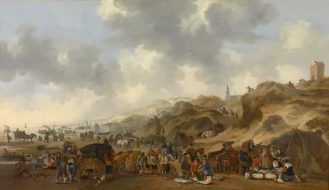 Hendrick de Meijer, The Dunes at Scheveningen