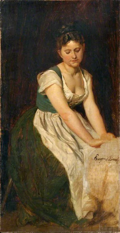 Eugen Klimsch, A Young Beauty