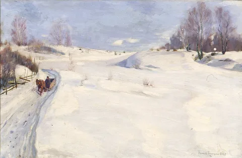 Thorvald Torgersen, Vinterlandskap