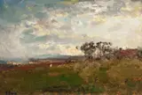 George Inness, Jr., Late Afternoon, Montclair