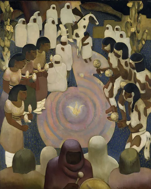 Norman S. Chamberlain, Corn Dance, Taos Pueblo