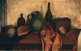 Niles Spencer, The Red Table