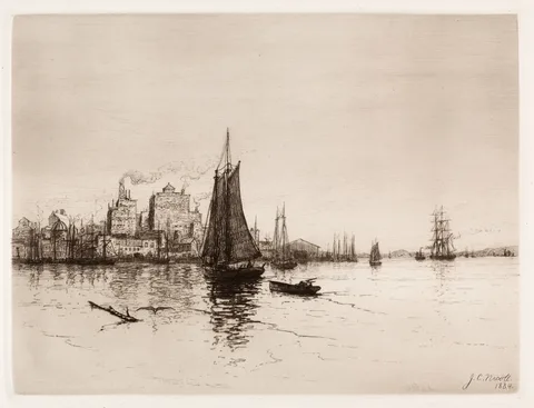 James Craig Nicoll, Harbor Scene