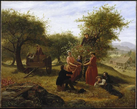 Jerome Thompson, Apple Gathering