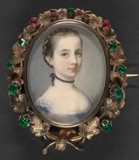 Samuel Collins, Portrait of a Young Girl