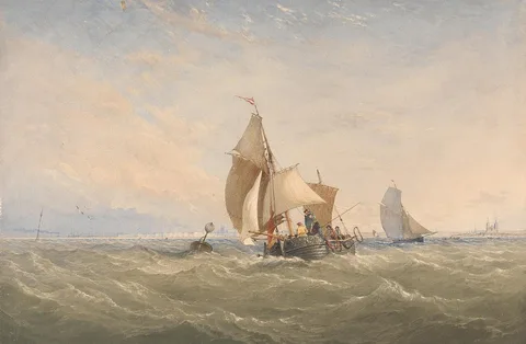 Thomas Sewell Robins, Off to the Fishing Grounds