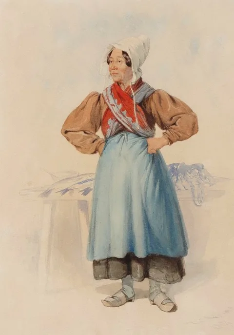 Thomas Sewell Robins, A fish wife