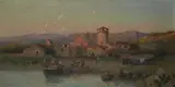Alessandro La Volpe, A Fishermen Village by Naples