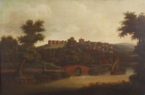 George Smith, View of Windsor Castle