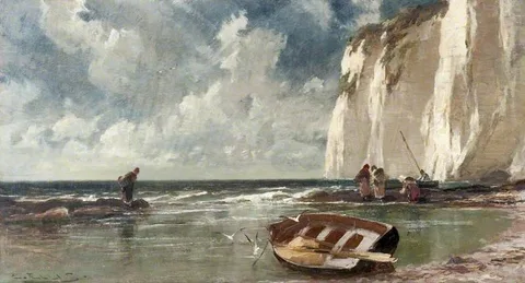 Edwin Ellis, On the South Coast of England