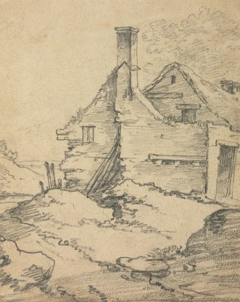 Benjamin Barker, Houses in a Landscape