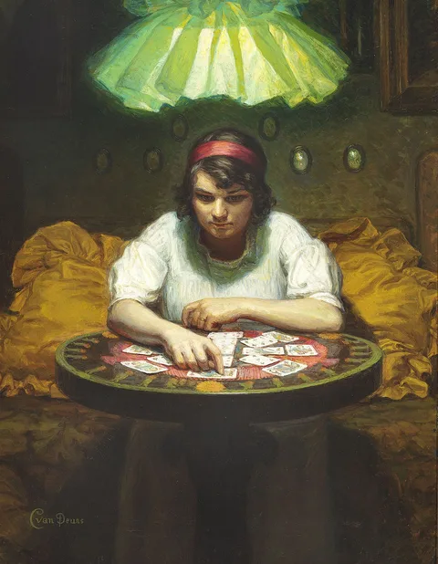 Caroline van Deurs, A game of patience.