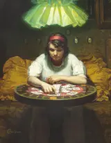 Caroline van Deurs, A game of patience.