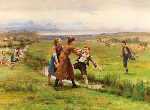 César Pattein, Mischievous children