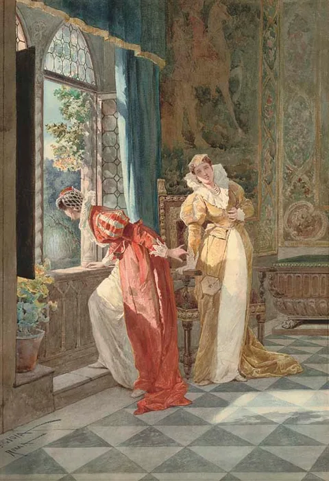 Belisario Gioja, Anticipation of the Arrival