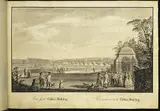 Jacques Rigaud, View from Gibbs's Building at Stowe, Buckinghamshire