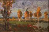 Carl Oskar Arends, Autumn landscape