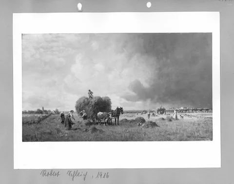 Robert Schleich, Hay - harvest