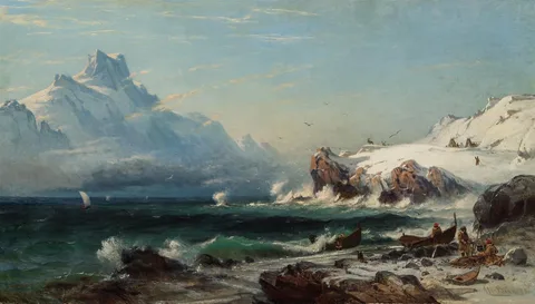 Albert Berg, Winter Camp in the Arctic