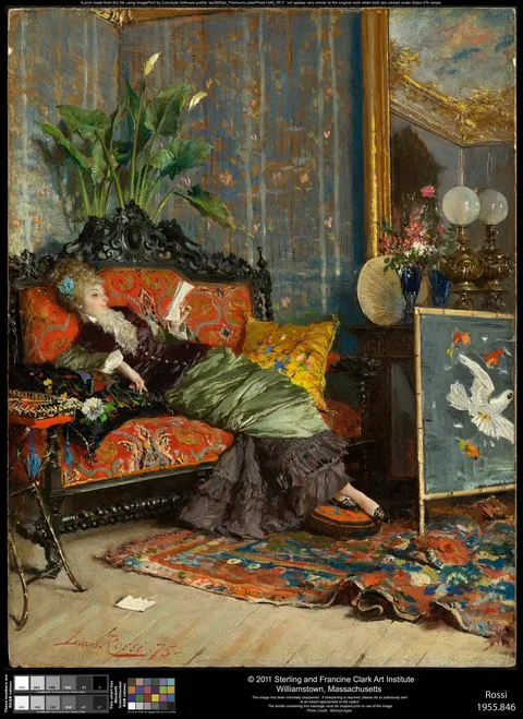 Lucius Rossi, Young Woman Reading