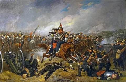 Théodore Levigne, Charge of the Cuirassiers