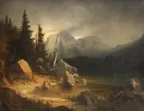 Willibald Wex, Alpine Scene